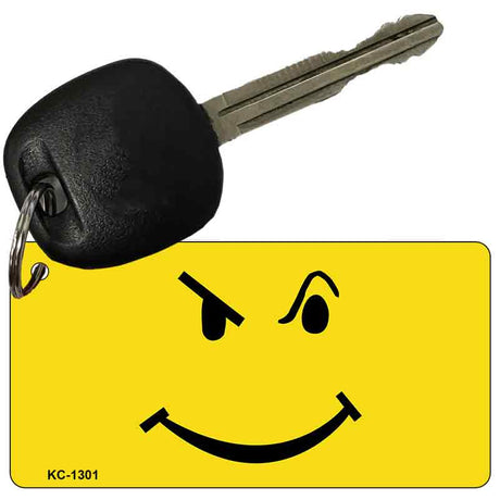 Attitude Frown Face Novelty Aluminum Key Chain KC-1301