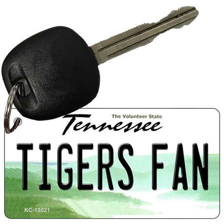 Tigers Fan Novelty Metal Key Chain KC-13021