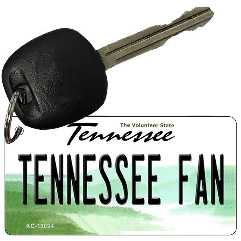 Tennessee Fan Novelty Metal Key Chain KC-13024