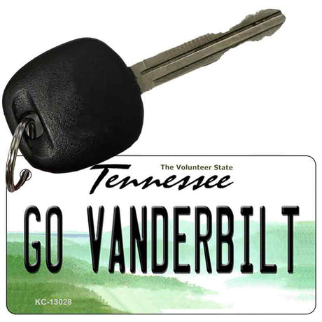 Go Vanderbilt Novelty Metal Key Chain KC-13028