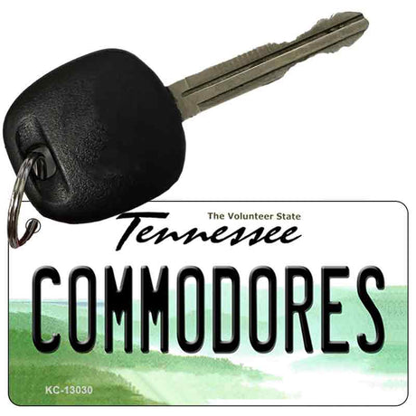 Commodores Novelty Metal Key Chain KC-13030