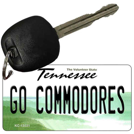 Go Commodores Novelty Metal Key Chain KC-13031