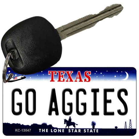 Go Aggies Novelty Metal Key Chain KC-13047