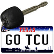 Go TCU Novelty Metal Key Chain KC-13050