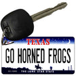 Go Horned Frogs Novelty Metal Key Chain KC-13053