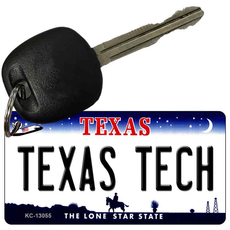 Texas Tech Novelty Metal Key Chain KC-13055