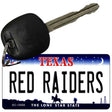 Red Raiders Novelty Metal Key Chain KC-13058