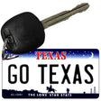 Go Texas Novelty Metal Key Chain KC-13061