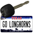 Go Longhorns Novelty Metal Key Chain KC-13063