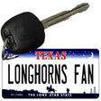 Longhorns Fan Novelty Metal Key Chain KC-13064