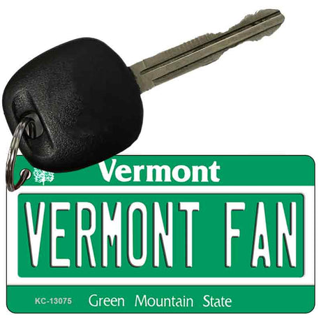 Vermont Fan Novelty Metal Key Chain KC-13075