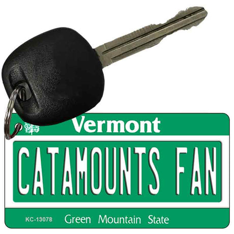 Catamounts Fan Novelty Metal Key Chain KC-13078