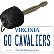 Go Cavaliers Novelty Metal Key Chain KC-13082