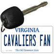 Cavaliers Fan Novelty Metal Key Chain KC-13083