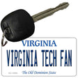 Virginia Tech Fan Novelty Metal Key Chain KC-13086