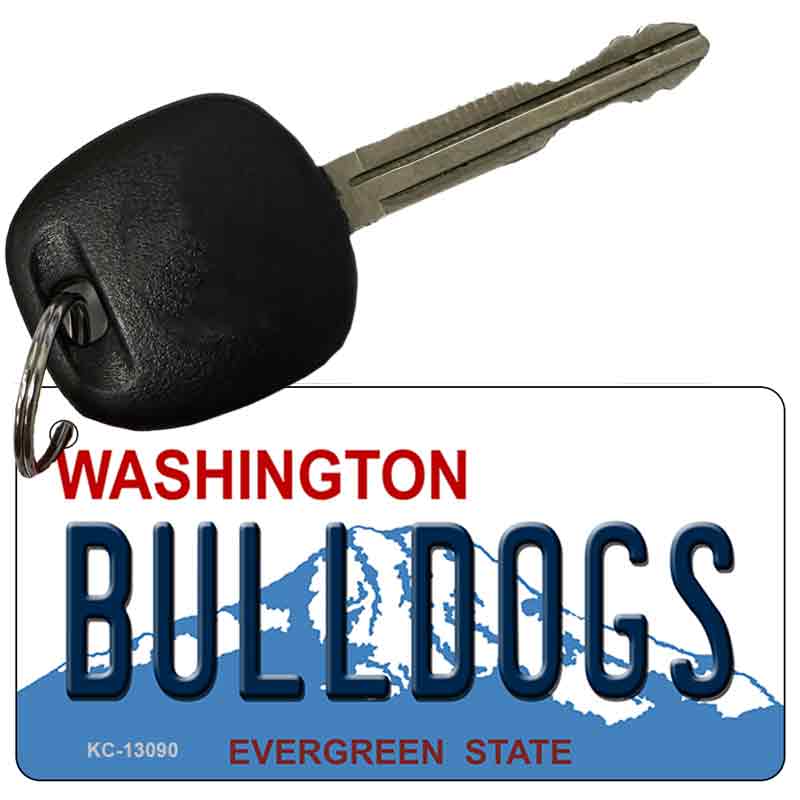 Bulldogs Novelty Metal Key Chain KC-13090