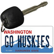 Go Huskies Novelty Metal Key Chain KC-13095