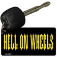 Hell On Wheels Novelty Aluminum Key Chain KC-1310