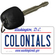 Colonials Novelty Metal Key Chain KC-13132