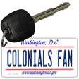 Colonials Fan Novelty Metal Key Chain KC-13134