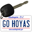 Go Hoyas Novelty Metal Key Chain KC-13139