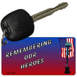 Remembering Our Heroes Novelty Aluminum Key Chain KC-1315