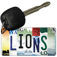 Lions Strip Art Novelty Metal Key Chain KC-13171