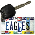 Eagles Strip Art Novelty Metal Key Chain KC-13172