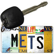 Mets Strip Art Novelty Metal Key Chain KC-13199