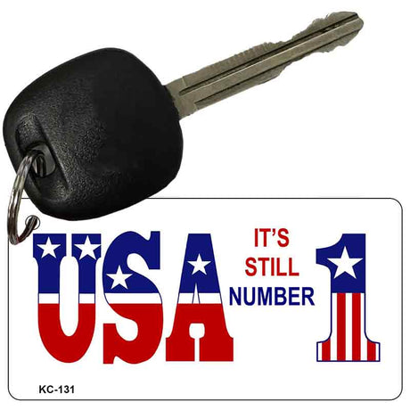 Still Number 1 Novelty Aluminum Key Chain KC-131