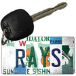 Rays Strip Art Novelty Metal Key Chain KC-13206