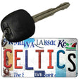 Celtics Strip Art Novelty Metal Key Chain KC-13213