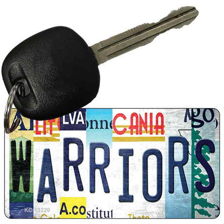 Warriors Strip Art Novelty Metal Key Chain KC-13220