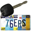 76ers Strip Art Novelty Metal Key Chain KC-13233