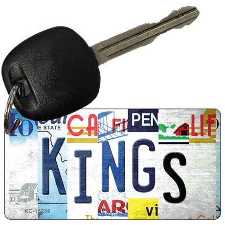 Kings Strip Art Novelty Metal Key Chain KC-13236