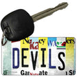 Devils Strip Art Novelty Metal Key Chain KC-13246