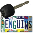 Penguins Strip Art Novelty Metal Key Chain KC-13251