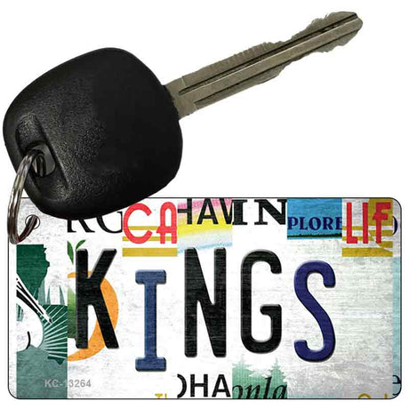 Kings Strip Art Novelty Metal Key Chain KC-13264