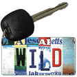 Wild Strip Art Novelty Metal Key Chain KC-13265