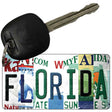 Florida Strip Art Novelty Metal Key Chain KC-13278