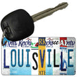 Louisville Strip Art Novelty Metal Key Chain KC-13283