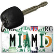 Miami Strip Art Novelty Metal Key Chain KC-13287