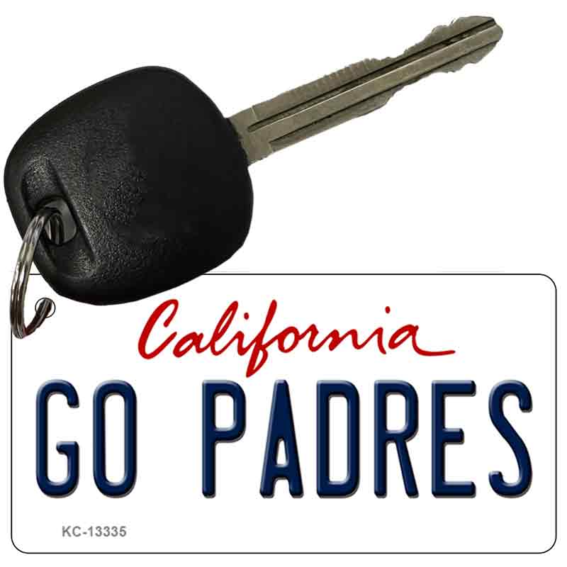 Go Padres Novelty Metal Key Chain KC-13335