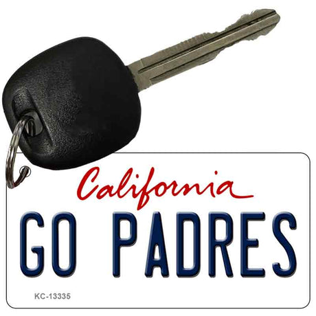 Go Padres Novelty Metal Key Chain KC-13335