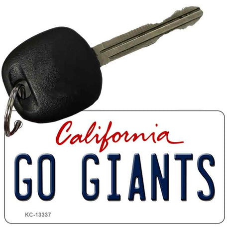 Go Giants Novelty Metal Key Chain KC-13337