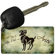 Aries Novelty Aluminum Key Chain KC-1333