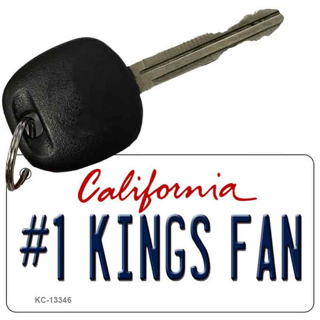 Number 1 Kings Fan Novelty Metal Key Chain KC-13346