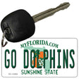 Go Dolphins Novelty Metal Key Chain KC-13363