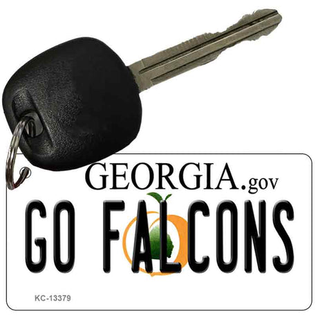 Go Falcons Novelty Metal Key Chain KC-13379