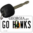 Go Hawks Novelty Metal Key Chain KC-13383